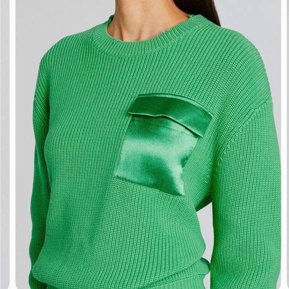 SER.O.YA Green Mini Sweater Dress - Picture 2 of 3